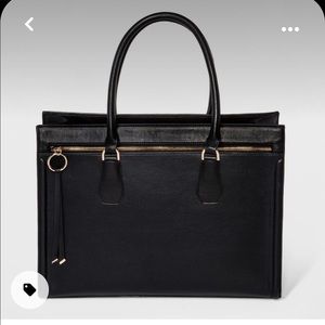 A New Day - Black Tote Handbag